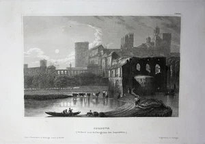 1850 Córdoba España España Inquisición Prisión Andalucía Grabado en acero - Imagen 1 de 1