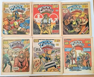 2000AD Comic Bundle / Job Lot x 10 Progs 1984 - Judge Dredd - Picture 1 of 4