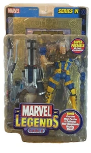 Figura de acción Marvel Legends Cable Deadpool serie VI incl. cómic NUEVO Y EMBALAJE ORIGINAL 15 cm - Imagen 1 de 2