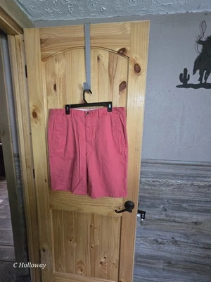 PANTALONES CORTOS PARA HOMBRE OLD NAVY ULTIMATE SLIM FIT ALGODÓN/SPANDEX CORAL TALLA 38 Foto 1 de 4