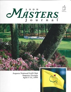 1999 TORNEO DE MAESTROS Programa de Diario Augusta Nacional DAVID DUVAL TIGER - Imagen 1 de 1