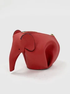 Original Loewe Elephant Leather Wallet / red / Full Set - Bild 1 von 8