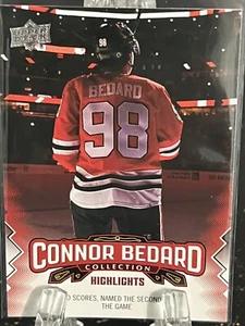 CONNOR BEDARD---2023-24 UPPER DECK CONNOR BEDARD COLLECTION--19---KOSTENLOSER VERSAND - Bild 1 von 2
