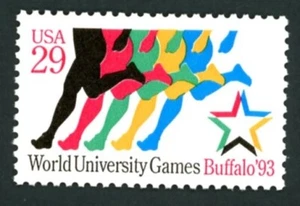 Scott US #2748 World University Games, Buffalo, 1993 M/NH O/G kostenloser Versand - Bild 1 von 1