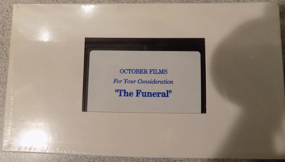 The Funeral - Sealed Screener For Your Consideration - VHS - Christopher Walken - Image 1 of 1
