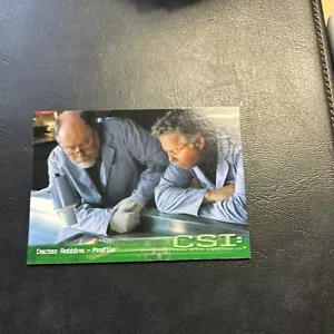 B16s CSI Series One 1 2003 Strictly Ink #77 Dr. Robbins gil Grissom - Picture 1 of 2