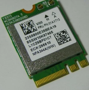 Neu Lenovo 01AX713 Atheros QCNFA344A Dual Wireless 802.11ac BT NGFF - Bild 1 von 1