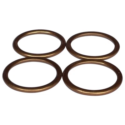 4pcs 37x45x4 exhaust gasket for HONDA CBR1000 CBR1000RR Fireblade SP-1/2 17-19 - Image 1 of 4