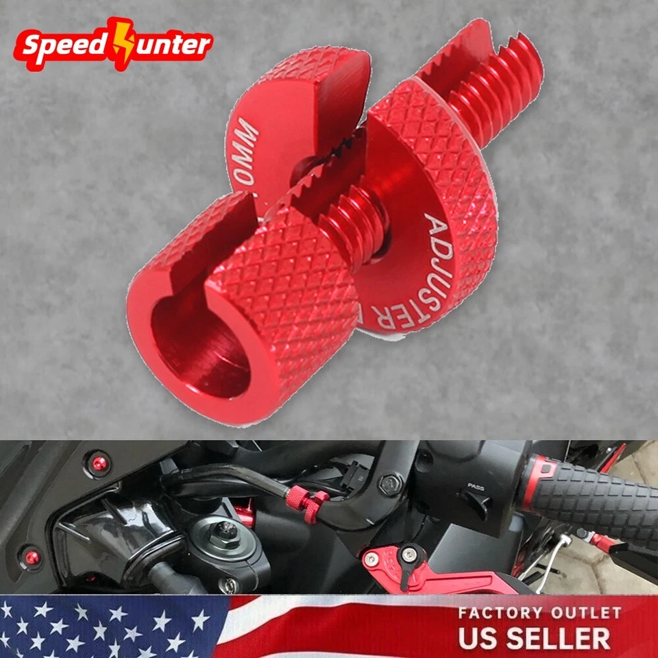 Parafuso ajustador de cabo de embreagem para SUZUKI DRZ 400E/S/SM SV650 GSX650F DL 650 VSTROM - Imagem 1 de 4