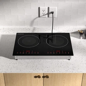 13 Zoll Tragbare Dual Heizelemente 1800 W Einbau Induktionskochfeld 120 V - Bild 1 von 10