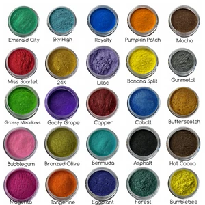 All Natural Mica Powder Pigments Resin Epoxy Crafting - Picture 1 of 1