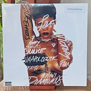 Rihanna - Unapologetic 2x LP - Opaque Fruit Punch Limited Edition Vinyl - Picture 1 of 2