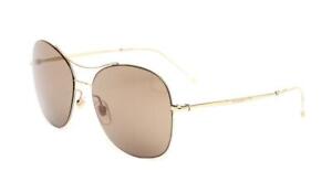 Gucci GG 4253S J5G/XS Gold Sunglasses Brown Mirror Lenses Size 58