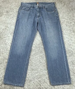Tommy Bahama Jeans Men 38x30 39x31 Standard Straight Leg Blue Denim Tencel Blend - Picture 1 of 13