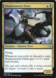 Shadowstorm Vizier Amonkhet Creature — Human Cleric - Picture 1 of 2