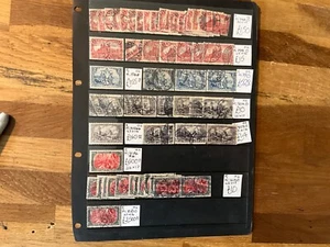 German Reich stamps 1902 mi79,80 81A MNH, 81b used huge values-6 - Picture 1 of 8
