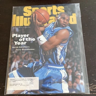 Sports Illustrated Jerry Stackhouse y Carolina del Norte 6/03/1995 Foto 1 de 2