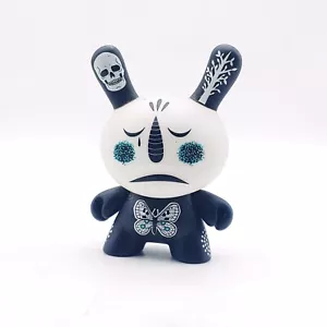 Kidrobot Dunny Vinyl Figure 2Tone Series 2010 - Death & Rebirth By Ryan Bubnis - Picture 1 of 5