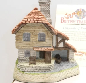 David Winter Cottages British Traditions March The Boat House in Box w/ COA 1989 - Picture 1 of 11