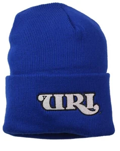 URI Rhode Island Rams NCAA Team Cuffed Knit Blue Beanie Winter Hat - Picture 1 of 2