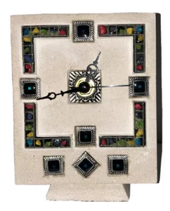 Reloj de escritorio de piedra de Jerusalén, envío gratuito - Imagen 1 de 4