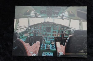 59191 AK Airplane Airport Malev TU-154 Aircraft Cockpit View - Picture 1 of 2