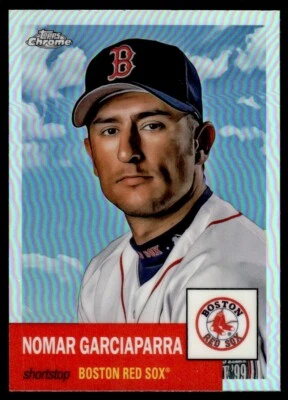 2022 TOPPS CHROME PLATINUM REFRACTOR Nomar Garciaparra Boston Red Sox #451 R15 - Image 1 of 2