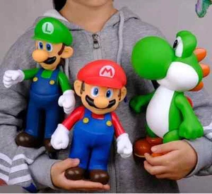 Figura de Acción Serie Super Marios Anime Tamaño Grande 39Cm Juguetes Bowser Figuras PVC - Imagen 1 de 24