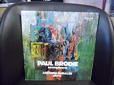 Paul Brodie Plays Alto and Soprano Saxophone VG+ Golden Crust Records LP