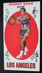 JOHNNY EGAN 1969-70 TOPPS BASKETBALL TALL BOY ROOKIE CARD # 16 EX - Picture 1 of 3