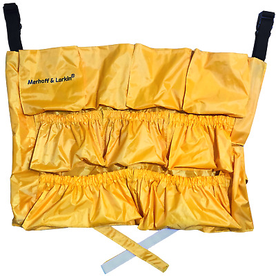 Yellow Trash Caddy Bag | Brute Compatible | Fits 32 - 50 Gallon Garbage Bins  • 31.95$