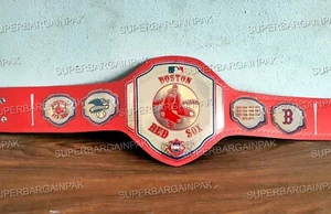 Boston Red Sox Championship Wrestling Belt Adult Size 2mm brass - Picture 1 of 1