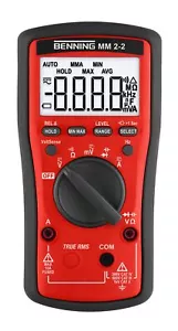 Benning Multimetro digitale MM 2-2 TRUE-RMS 044692 - Foto 1 di 3