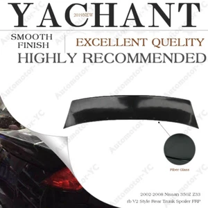 FRP pd rb V2 Style Rear Trunk Tail Spoiler Fit For 02-08 Nissan 350Z Z33 Wing - Bild 1 von 12