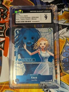 CGC 9 - Kaya - OP03 - 044 (Tournament Pack Vol. 2) WINNER - One Piece 2023 - Picture 1 of 1