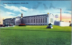 United States Penitentiary Atlanta Georgia Postkarte von Edgar Orr nicht verschickt - Bild 1 von 2