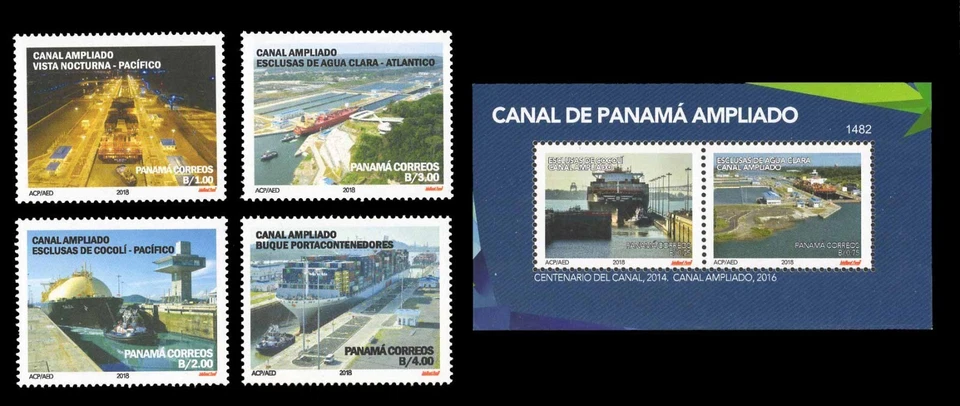 PANAMÁ 2018 - Canal ampliado, esclusas Cocolí, Agua Clara, barco, barco Foto 1 de 1