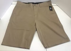 Volcom Size 36 Men's Vmonty Stretch 22" Chino Shorts New With Tags A09117V3 - Picture 1 of 11