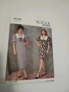 NEW VOGUE SEWING PATTERN R11568 MISSES Dress 18-20-22-24-26 A, B C D Cup UNCUT - Picture 1 of 2