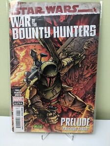Star Wars War Of The Bounty Hunters Alpha Boba Fett Marvel Comics