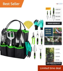 22-Piece Gardening Tool Set - Aluminum, Ergonomic, Durable, Garden Gift Kit - Picture 1 of 9