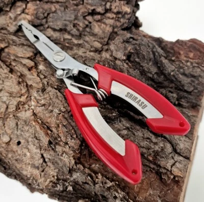 Balzer Shirasu Präzisions Sprengringzange mit Cutter Zange aus SS420 Edelstahl - Bild 1 von 2