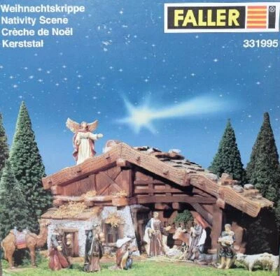 Faller 3319951 completo Set Presepe con Personaggi 1:22,5 Scala G Nuovo
