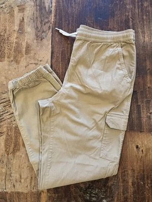 Lands End Nuevo Pantalón Uniforme Big Boy’s Talla 18H-20H XXLarg Bolsillos Carga Caqui Foto 1 de 4