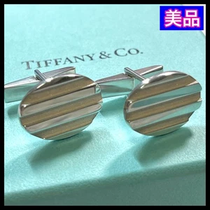 Rare Tiffany Co. Cufflinks Oval Sterling Silver 925 - Picture 1 of 8
