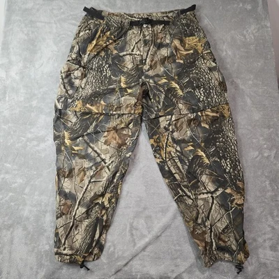 Remington Pants Mens 2XL Camo Cargo Convertible Mossy Oak Break Up Hunting Nylon - Image 1 of 4