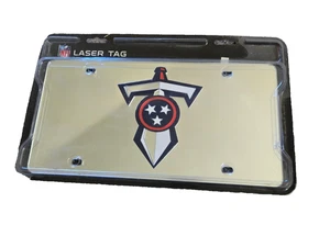 TENNESSEE TITANS Nummernschild Team Logo NFL FOOTBALL chrom reflektierend - Bild 1 von 5