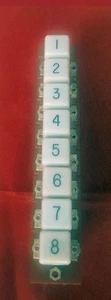 Switchcraft Series 67000 - 8 Position 2PDT Multi-Switch - GOLD Contacts - Picture 1 of 3
