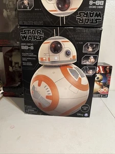 Droide totalmente interactivo Spin Master Star Wars BB-8 - blanco/naranja (caja presa de agua - Imagen 1 de 5