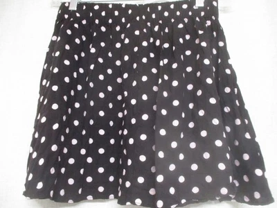 VICTORIA'S SECRET PINK  Black Pink Polka Dot skirt sz L  - Image 1 of 4